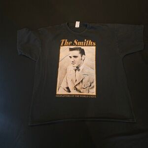 The Smiths Shoplifters of the World Unite Black Tee XXL